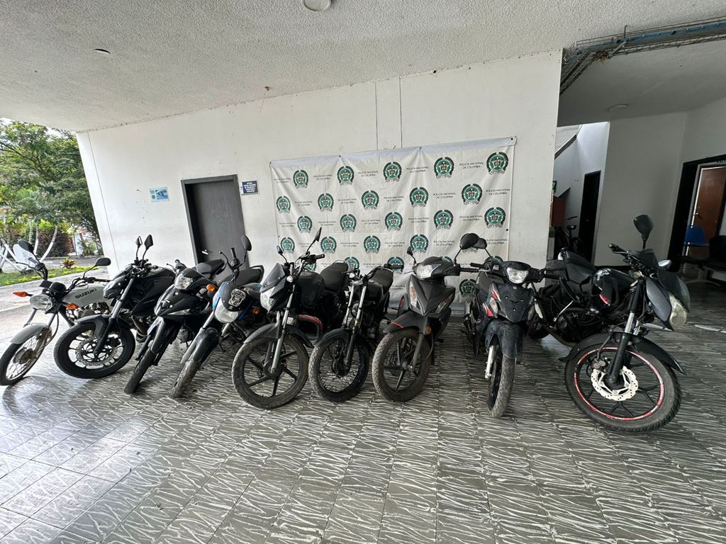 POLICÍA RECUPERA 9 MOTOCICLETAS HURTADAS QUE SERÁN DEVUELTAS A SUS PROPIETARIOS POLICÍA RECUPERA 9 MOTOCICLETAS HURTADAS QUE SERÁN DEVUELTAS A SUS PROPIETARIOS